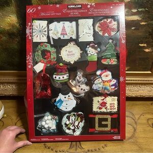 Kirkland Gift Tags holiday Christmas RARE HTF RETIRED Hello Kitty Olaf Mickey